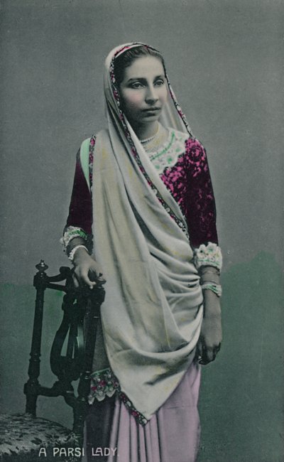 A Parsi Lady by Unbekannt