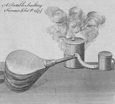A Portable Smelting Furnace by Unbekannt