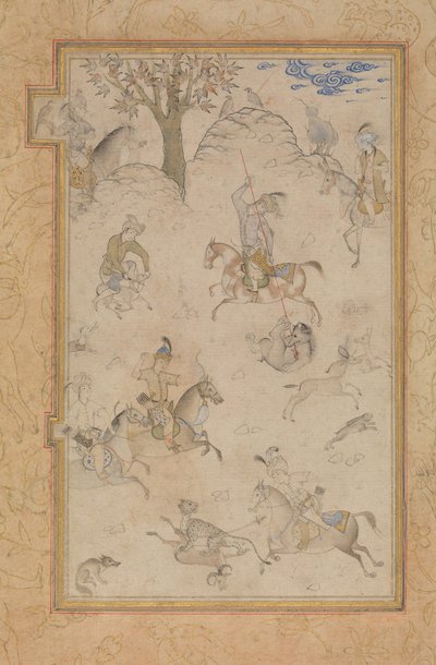 A Princely Hunt by Unbekannt