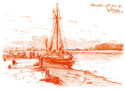 A Sketch at Walberswick, 1899 by Unbekannt