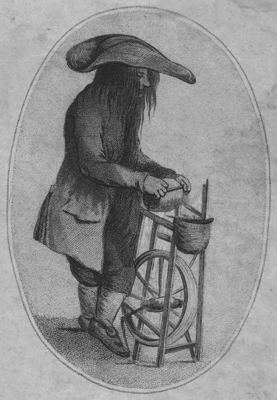 A Sketch of a Knife Grinder, 1753 by Unbekannt