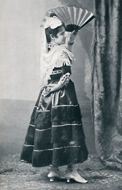 A Spanish dancer, 1912 by Unbekannt