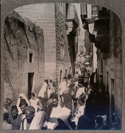A Street in Bethlehem by Unbekannt