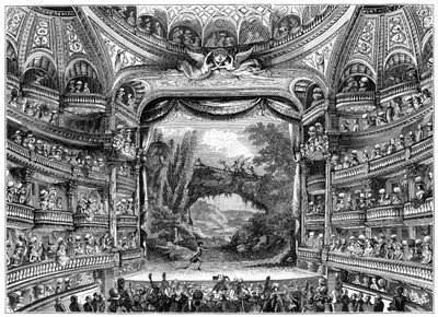 A Variety of Amusements, French Theatre by Unbekannt