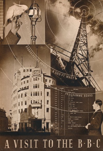 A Visit to the BBC, 1937 by Unbekannt