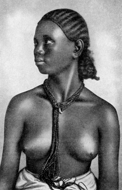 A Girl of the Tigre People, Africa by Unbekannt