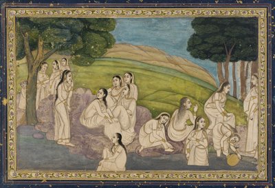 A Group of Women, Bathing, 18th century by Unbekannt