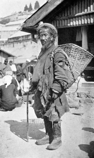 A Native of Darjeeling, West Bengal, India by Unbekannt