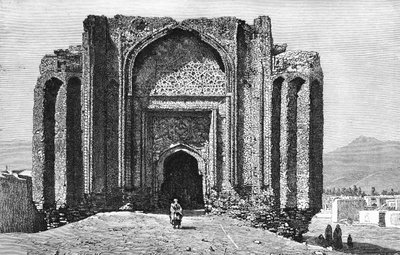 A Ruined 14th Century Mosque, Hamadan, Iran by Unbekannt