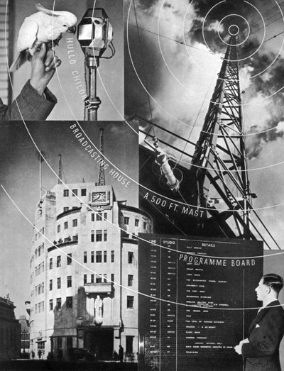 A Visit to the BBC, 1937 by Unbekannt