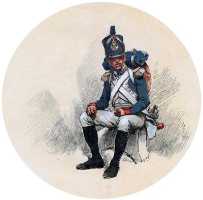 A voltigeur, 19th century by Unbekannt