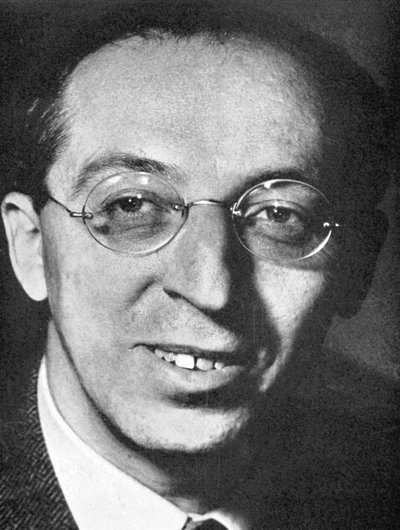 Aaron Copland 1900-1990, American composer by Unbekannt