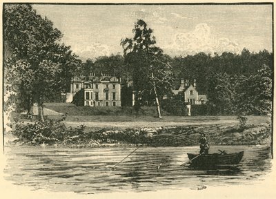 Abbotsford from the River by Unbekannt