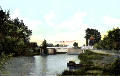 Abingdon Lock, Oxfordshire by Unbekannt