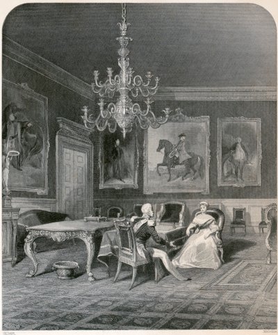 Accession of Queen Victoria by Unbekannt