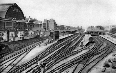 Addison Road railway station, London by Unbekannt