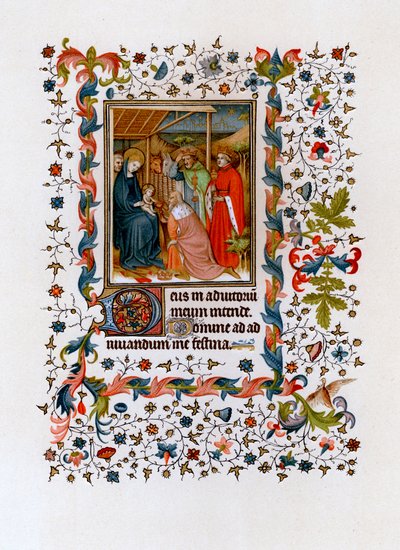Adoration of the Magi by Unbekannt