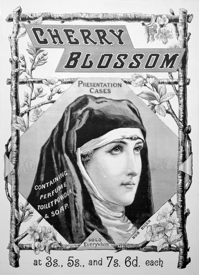 Advert for Cherry Blossom Toiletries by Unbekannt