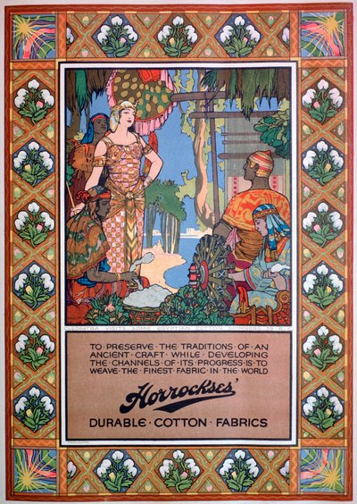 Advert for Horrockses fabrics by Unbekannt