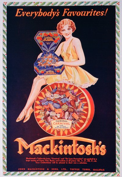 Advert for Mackintoshs toffee by Unbekannt