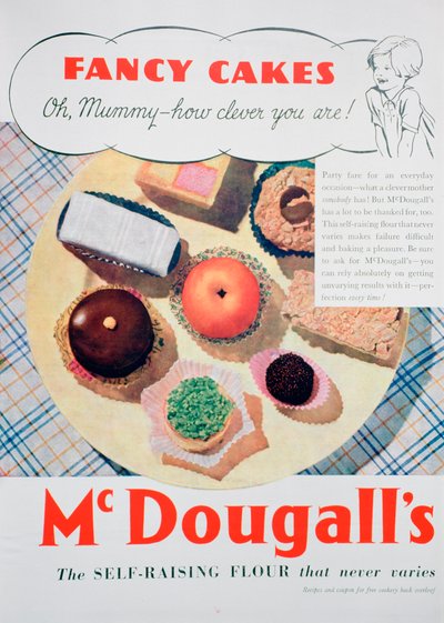 Advert for McDougalls Flour, 1935 by Unbekannt