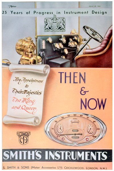 Advert for Smiths Car Instruments by Unbekannt