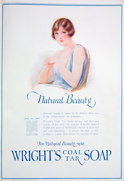 Advert for Wrights Coal Tar Soap, 1925 by Unbekannt