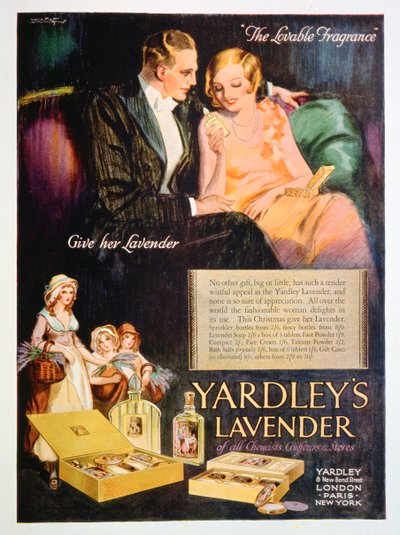 Advert for Yardleys Lavender Perfume by Unbekannt