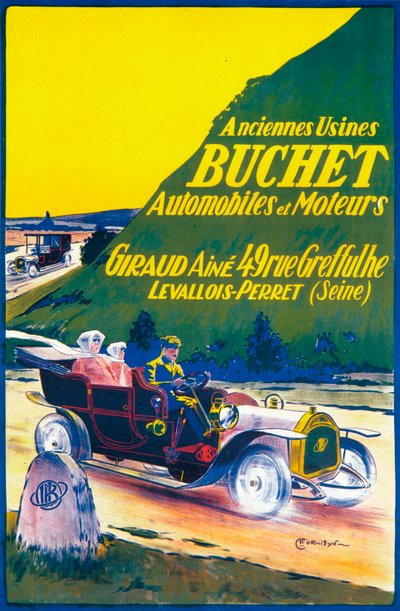 Advertisement for Buchet Cars by Unbekannt
