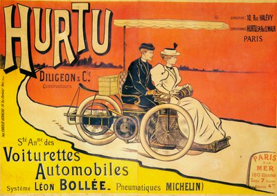 Advertisement for Hurtu Cars by Unbekannt