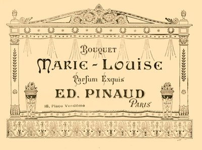 Advertisement for Marie-Louise Perfume, 1903 by Unbekannt