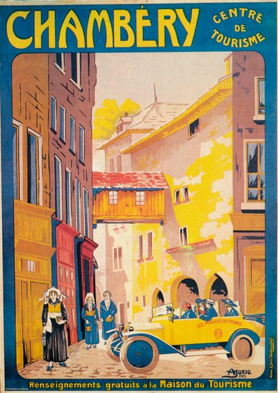 Advertisement for Tourism at Chambery, France, c1920s by Unbekannt