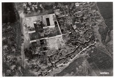 Aerial View of a Village, Egypt by Unbekannt