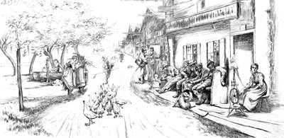 After the Toil of the Day, 1873 by Unbekannt