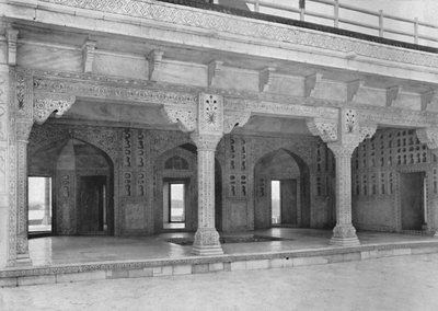Agra. A Room in the Jasmine Tower by Unbekannt