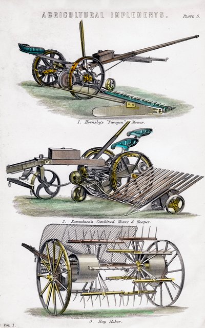 Agricultural Implements by Unbekannt