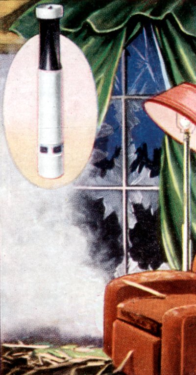 Air Raid Precautions, cigarette card, British by Unbekannt