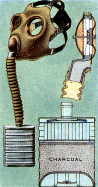 Air Raid Precautions, cigarette card, British, 1938 by Unbekannt