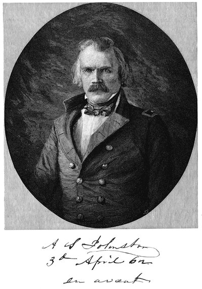 Albert Sidney Johnston, American soldier by Unbekannt