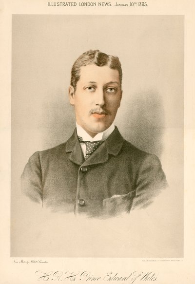 Albert Victor, Duke of Clarence, 1885 by Unbekannt