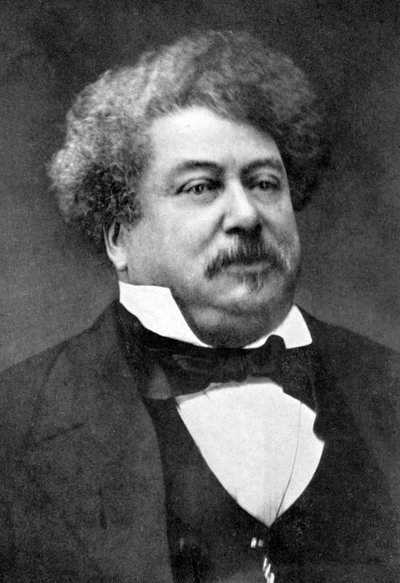 Alexandre Dumas, 19th century French author by Unbekannt