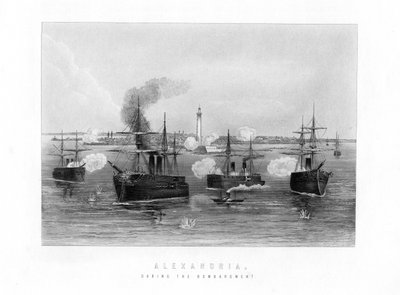 Alexandria During the Bombardment by Unbekannt