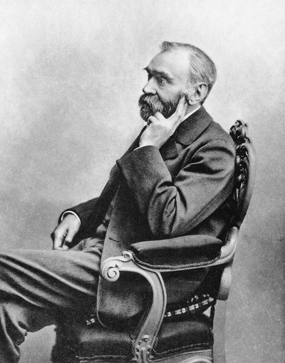 Alfred Berhard Nobel by Unbekannt