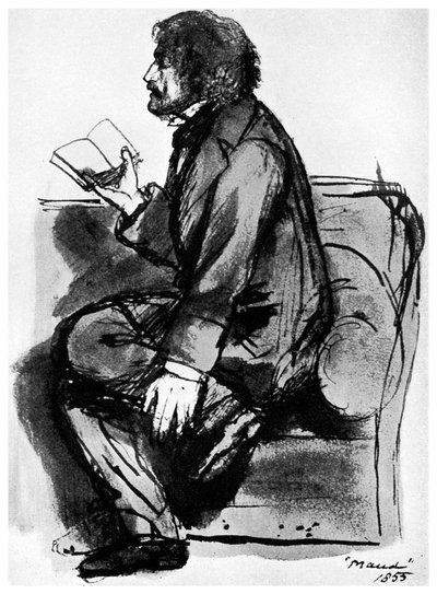 Alfred, Lord Tennyson, British poet by Unbekannt