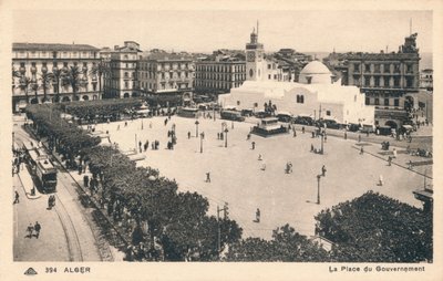 Alger - La Place du Gouvernement by Unbekannt
