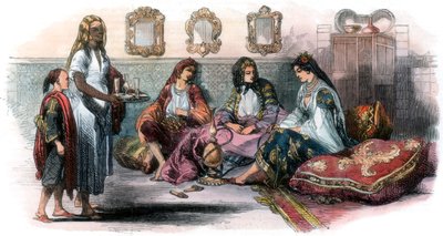Algerian Women, 1857 by Unbekannt