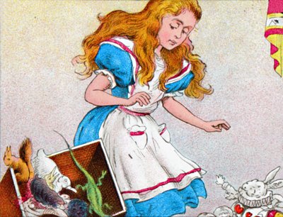 Alice Was Growing Larger Again by Unbekannt