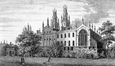 All Souls College, Oxford University by Unbekannt