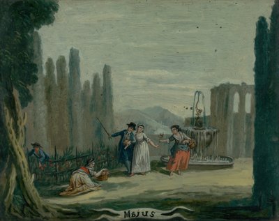 Allegory of the Month of May by Unbekannt
