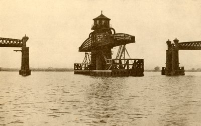 Alloa Swing Bridge, 1930 by Unbekannt
